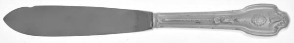 Falmouth (Silverplate, 1914) Individual Fish Knife with Stainless Blade