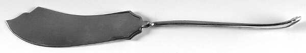 Falmouth (Silverplate, 1914) Flat Twisted Handle Master Butter Knife