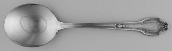 Falmouth (Silverplate, 1914) Round Bowl Soup Spoon (Gumbo)