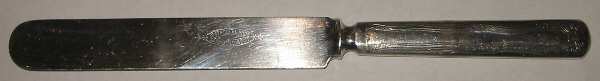 Faneuil (Silverplate, 1908) Blunt Solid Knife