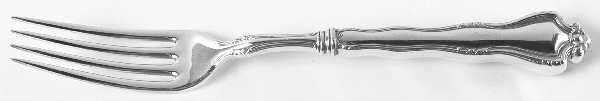 Faneuil (Silverplate, 1908) Hollow Handle Fork