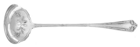 Fair Oak (Silverplate, 1913) Solid Piece Cream Ladle
