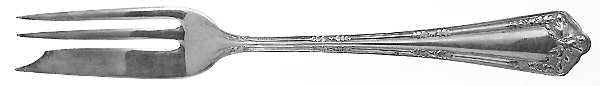 Fair Oak (Silverplate, 1913) Individual Pie Fork