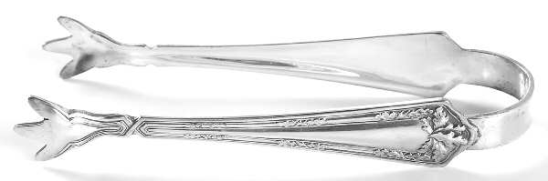 Fair Oak (Silverplate, 1913) Small Sugar Tongs