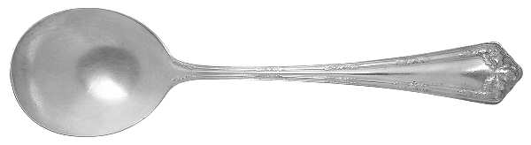 Fair Oak (Silverplate, 1913) Round Bowl Soup Spoon (Gumbo)