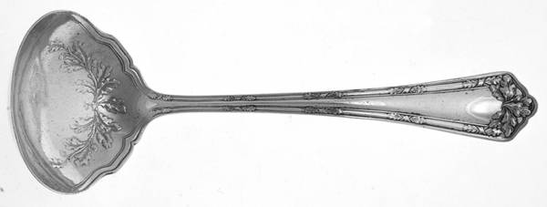 Fair Oak (Silverplate, 1913) Solid Gravy Ladle