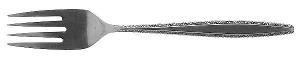 Fascination (Stainless, Decorator) Individual Salad Fork