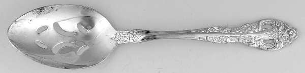 Felice (Silverplate) Pierced Tablespoon (Serving Spoon)