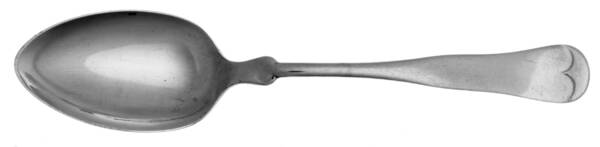 Fiddle (Silverplate, 1872) Tablespoon (Serving Spoon)