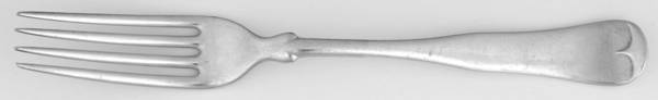 Fiddle (Silverplate, 1872) Fork