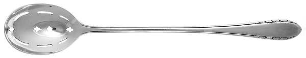 First Lady (Silverplate, 1933) Pierced Bowl Short Handle Olive Spoon