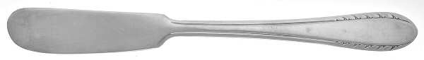 First Lady (Silverplate, 1933) Flat Handle Butter Spreader by International Silver