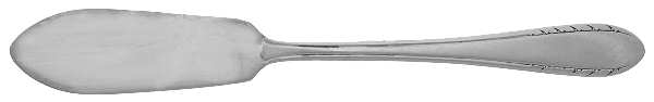 First Lady (Silverplate, 1933) Flat Handle Master Butter Knife by International Silver