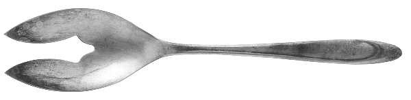 First Lady (Silverplate, 1960-1956) Solid Salad Serving Fork