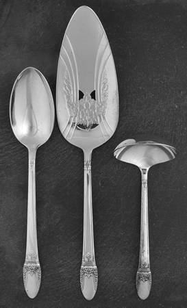 First Love (Silverplate, 1937) 3 Piece Completer Set