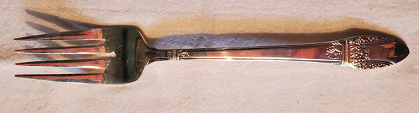 First Love (Silverplate, 1937) Individual Salad Fork