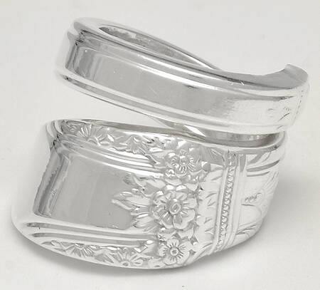 First Love (Silverplate, 1937) Finger Ring (Provide Size) HC