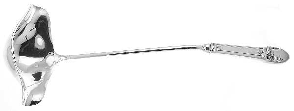 First Love (Silverplate, 1937) Punch Ladle with Silverplate Bowl
