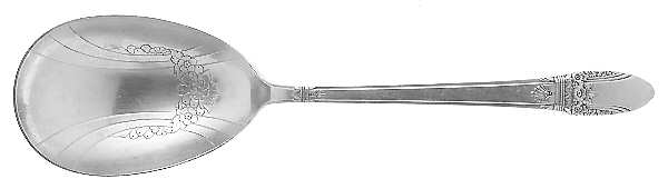 First Love (Silverplate, 1937) Solid Smooth Casserole Spoon