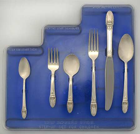First Love (Silverplate, 1937) (6 Piece) Step Up Set for Boys