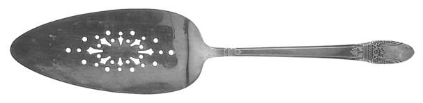 First Love (Silverplate, 1937) Server-Pie/Solid-Pierced