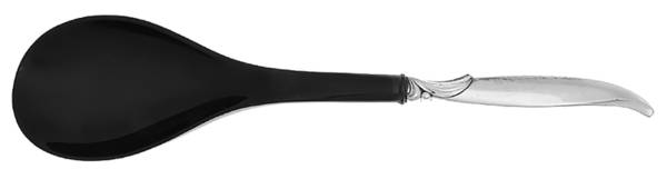 Flair (Silverplate, 1956) Salad Serving Spoon with Plastic Bowl
