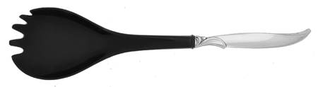Flair (Silverplate, 1956) Salad Serving Fork with Plastic Prongs