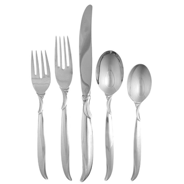 Flair (Silverplate, 1956) 5 Piece Place Setting by International Silver