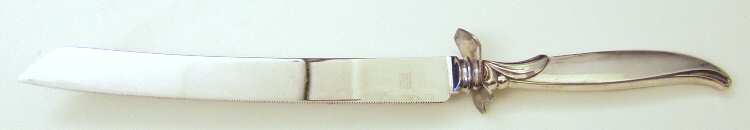 Flair (Silverplate, 1956) Wedding Cake Knife with Stainless Blade