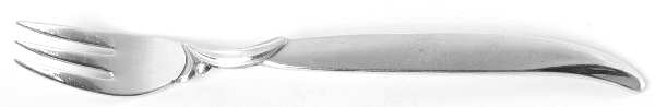 Flair (Silverplate, 1956) Cocktail/Seafood Fork by International Silver