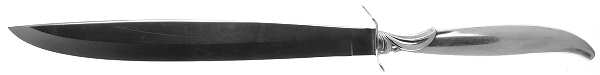 Flair (Silverplate, 1956) Large Stainless Blade Roast Carving Knife