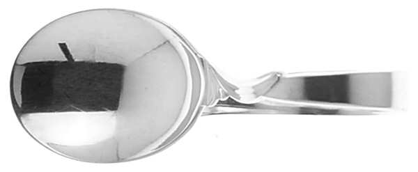 Flair (Silverplate, 1956) Curved Handle Baby Spoon by International Silver