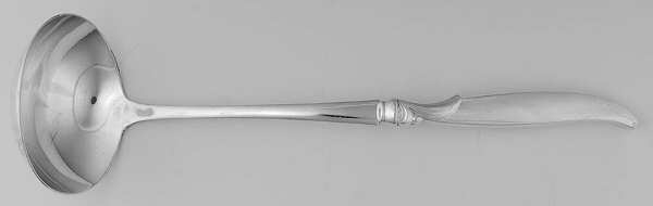 Flair (Silverplate, 1956) Soup Ladle with Silverplate Bowl by International Silver