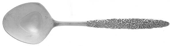Floral Bouquet-Silver Bouquet (Silverplate) Sugar Spoon