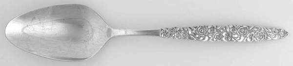 Floral Bouquet-Silver Bouquet (Silverplate) Tablespoon (Serving Spoon)