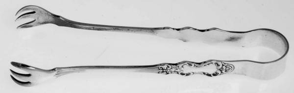 Flemish (Silverplate, 1894) Sugar Tongs