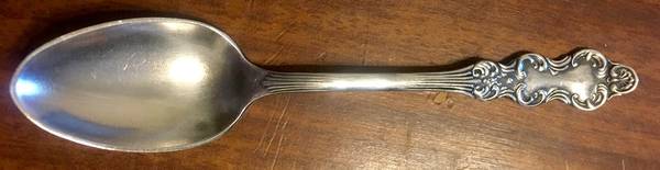 Flemish (Silverplate, 1894) Demitasse Spoon