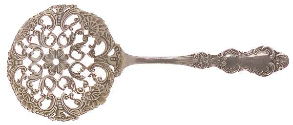 Flemish (Silverplate, 1894) Solid Bon Bon Spoon