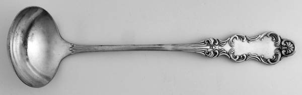 Flemish (Silverplate, 1894) Solid Piece Cream Ladle