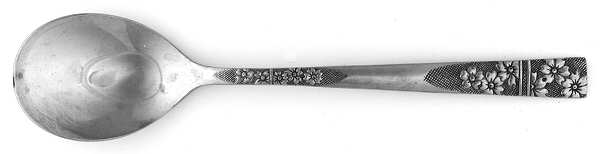 Floral Elegance (Stainless) Sugar Spoon