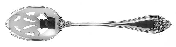 Florence (Sterling, 1903) Pierced Tablespoon (Serving Spoon)