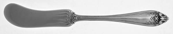 Florence (Sterling, 1903) Flat Handle Butter Spreader