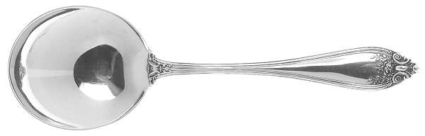 Florence (Sterling, 1903) Round Bowl Soup Spoon (Bouillon)