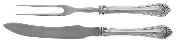 Florence (Sterling, 1903) Small Stainless Blade 2-Piece Steak Carving Set