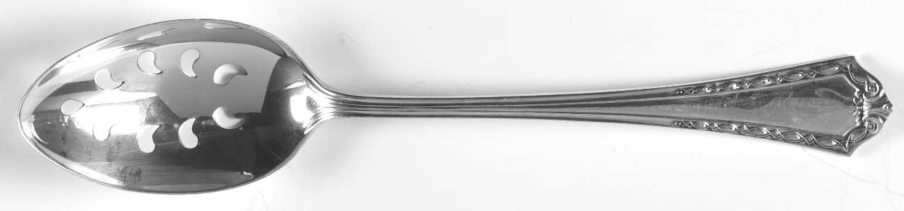 Florentine (Sterling, 1912, Pierced Tablespoon (Serving Spoon)