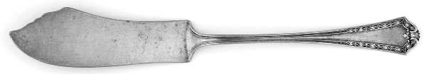 Florentine (Sterling, 1912, Flat Handle Master Butter Knife