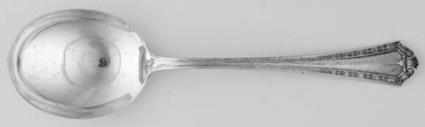Florentine (Sterling, 1912, Round Bowl Soup Spoon (Gumbo)