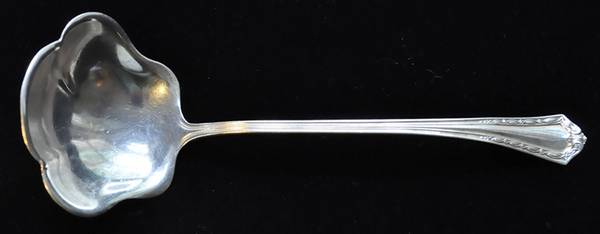 Florentine (Sterling, 1912, Solid Piece Cream Ladle