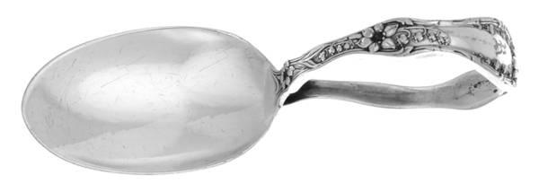 Florette (Silverplate, 1909) Spoon-Baby/Curved Handle