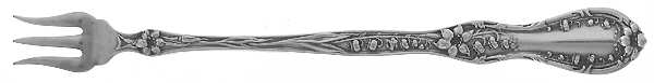 Florette (Silverplate, 1909) Cocktail/Seafood Fork